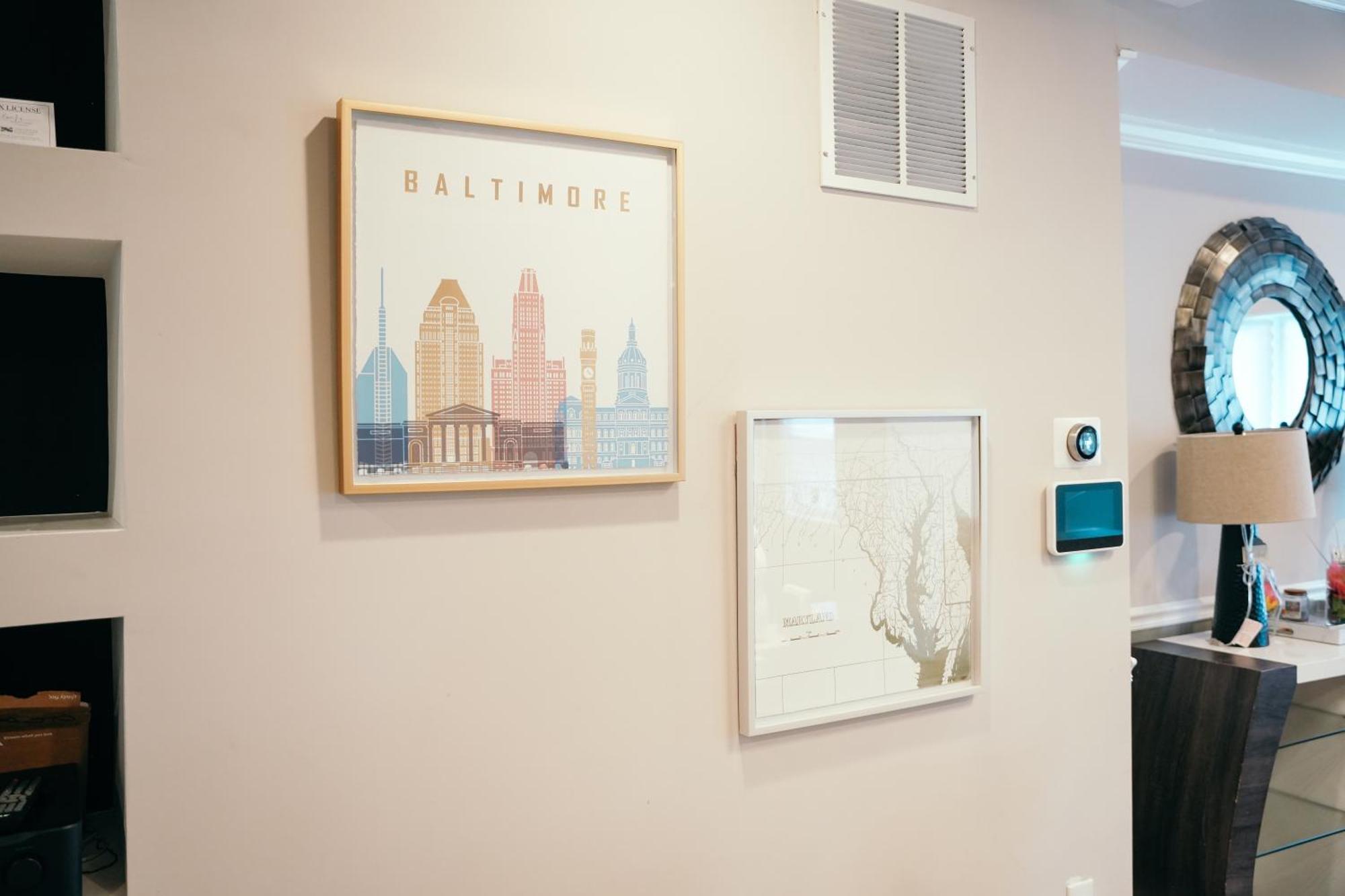 Charm City Luxury 4 Bedroom Brick Home Baltimore Bagian luar foto